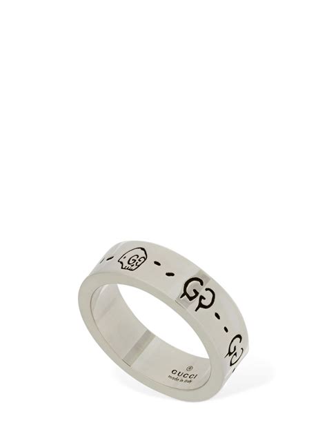 gucci ghost ring herren|gucci ghost ring men's.